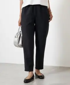 BEARDSLEY ダブルクロスウエストリブスリムパンツ