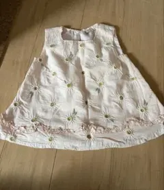 petit main 花柄チュニック 110