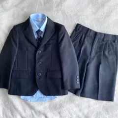 【極美品】オリバーハウス フォーマルスーツセットアップ 110 5点セット