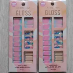 【新品2個】DASHING DIVA GLOSS Blended Purple