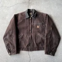 Carhartt デトロイトジャケット ダークブラウン L J97 DKB