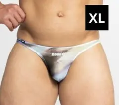 EGDE PRISM スーパーローライズ メッシュ T-BACK 青 XL