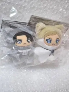 進撃の巨人エルヴィン　リヴァイ　ちみけもますこっと