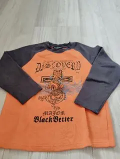 ACTION KID'S ドラゴンプリント長袖カットソー