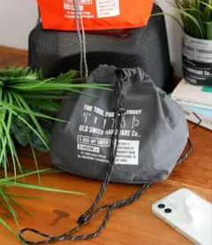 niko and...ニコアンド⭐︎巾着ショルダーバッグ　OLD SMITH