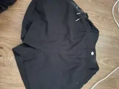 ショーツパンツ 黒 リボン 160