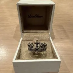 [指輪]Lion Heart シルバー クラウンリング 約15号位　ケース付のサムネイル