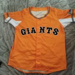 読売GIANTS ユニフォーム 半袖 オレンジ　フリーサイズ