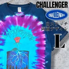 美品 CHALLENGER Tシャツ L ブラック ブラックバス ネオン 長瀬 - メルカリ