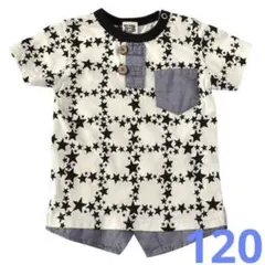 新品 Little Bear Club 星柄Tシャツ 120cmのサムネイル