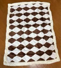 ダイヤモンドパターン ブランケットダイヤモンド模様 ブランケット70×100