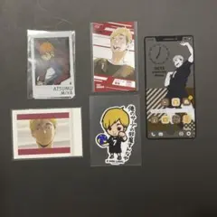 ハイキュー 宮侑 まとめ売り カード ステッカー