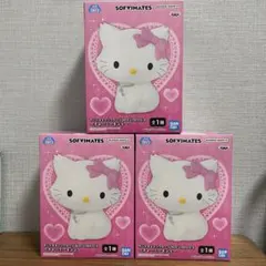 サンリオキャラクターズ　SOFVIMATES　チャーミーキティ　フィギュア3点
