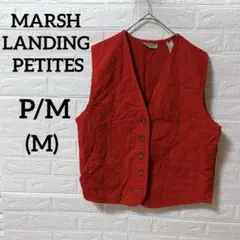 MARSH LANDING PETITES【P/M】真紅 キルティング ベスト
