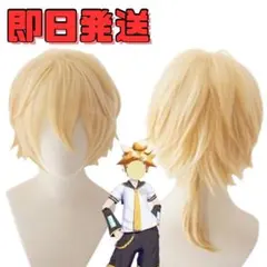 初音ミク 鏡音レン ウィッグ プロセカ コスプレ ゴールド