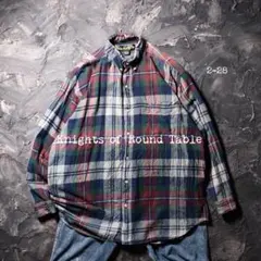 90’s Knights of Round Table ネルシャツ チェック