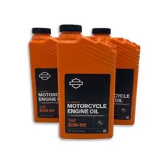 ハーレーダビッドソン 純正エンジンオイル 20W-50 3本 62600007 - メルカリ