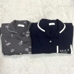 マタニティパジャマ　ワンピース　長袖　Ｍ〜Ｌ