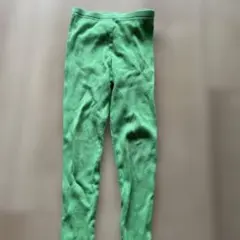 LOWRYS FARM グリーン レギンス Ｌサイズ
