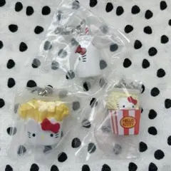 ハローキティ アメリカンデザイン めじるしアクセサリー 3種セット ガチャガチャ