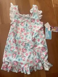 最終価格【新品タグ付き】アリエル 女の子水着 130センチ　UPF50+