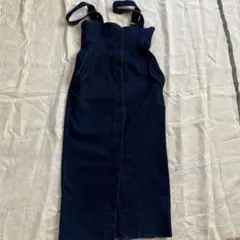 ナチュラルビューティーベーシック　ナローデニムジャンスカ