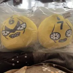 ジョジョの奇妙な冒険 一番くじ G賞 ぬいぐるみ ピストルズ No.6・7