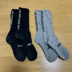 NO GOLF ソックス 2色セット