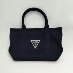 GUESS U.S.A. キャンバストートバッグ ネイビーのサムネイル