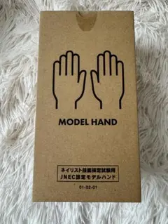 新品 未開封 未使用 モデルハンド ネイリスト 検定試験用 ネイルチップ 
