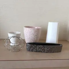 東京堂　￼clay など，￼フラワーベース　5点　中古￼のサムネイル