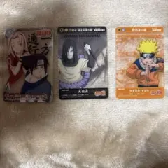 NARUTO クリアカード　4枚セット　2005年 NARUTO クリアカード 4枚セット 2005年 - メルカリ