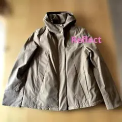 Reflect パーカージャケット　モカ茶ベージュ　ライナー付き　新品　M