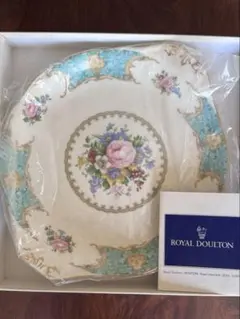 わ*な様 ROYAL DOULTON 花柄皿 約25cm