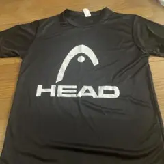 HEAD ロゴ入り 黒 Tシャツ