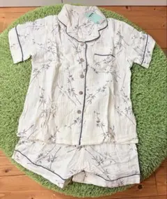 ルームウェア 上下 パジャマ 半袖 M