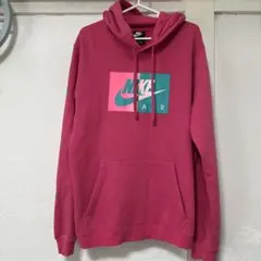 NIKE AIR プルオーバー パーカー Lサイズ ピンク