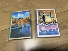 PIXAR Happyくじ 一番くじ I賞ポストカードブック 2種まとめ売り