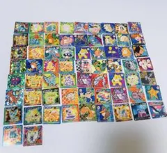 希少レア☆平成当時物 ポケモン ガチャガチャ　ミニカードゲーム 65枚まとめ