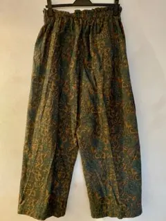 Studio CLIP アソートマルシェ　アジアン柄　ワイドパンツ