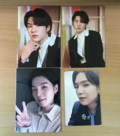 BTS ユンギ ミニフォト+トレカセット