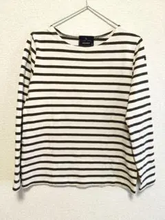 ルミノア別注 グローバルワーク ボーダー長袖Tシャツ　Mサイズ　フランス製