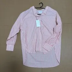 CIAOPANIC TYPY ピンクストライプ長袖シャツ