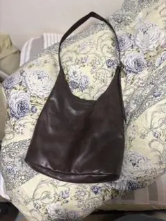 GU 2wayロングベルトバッグ ブラウン 美品