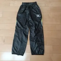 Mizuno ウィンドブレーカーパンツ 140サイズ 黒/黄色のサムネイル