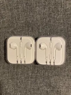 Apple iPhone6S用純正イヤフォン 2個セット