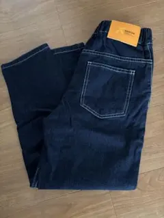 新品未使用‼︎ダークデニム ストレートパンツ ゴムウエスト