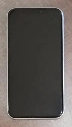 （中古）Apple iPhone XR ホワイト 本体のみ