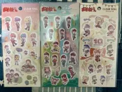 新品 おそ松さん クリアシール 3セット
