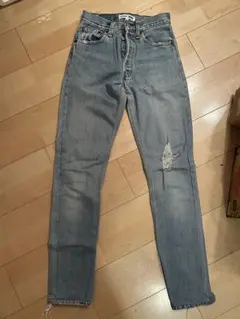 【美品] RE/DONE LEVI'S ストレートデニム サイズ23のサムネイル